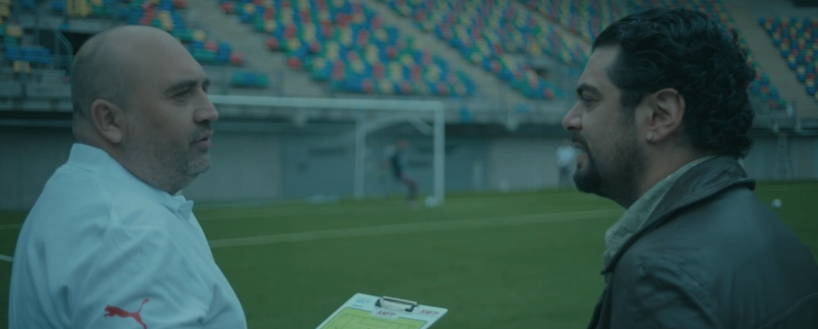 la larga lista de actores chilenos que aparece en El Presidente