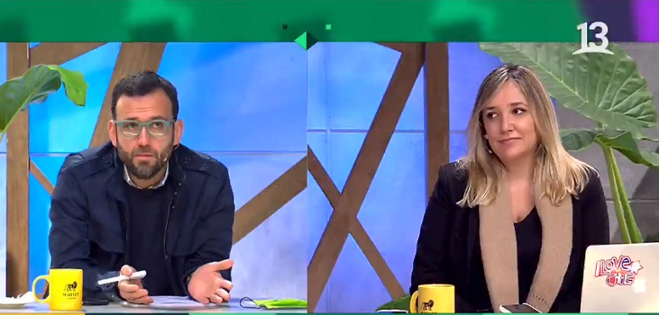 Ahora en Bienvenidos: Pepa Hoffmann vive su tercer cruce en TV en una semana defendiendo al Gobierno