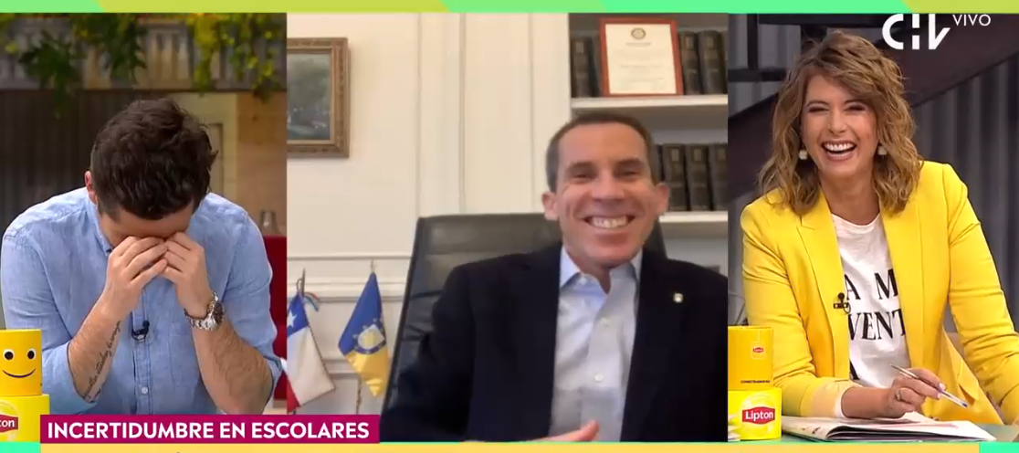 Maca Pizarro bromeó recordando cómo conoció a alcalde Alessandri hace 20 años: Nos portábamos pésimo