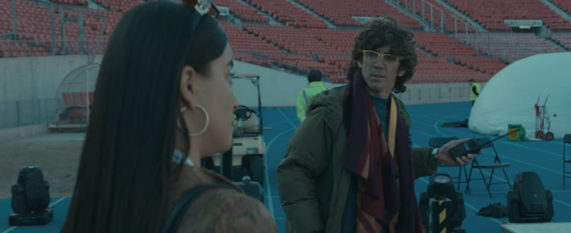 la larga lista de actores chilenos que aparece en El Presidente