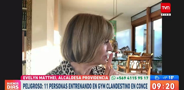 evelyn matthei buenos dias a todos