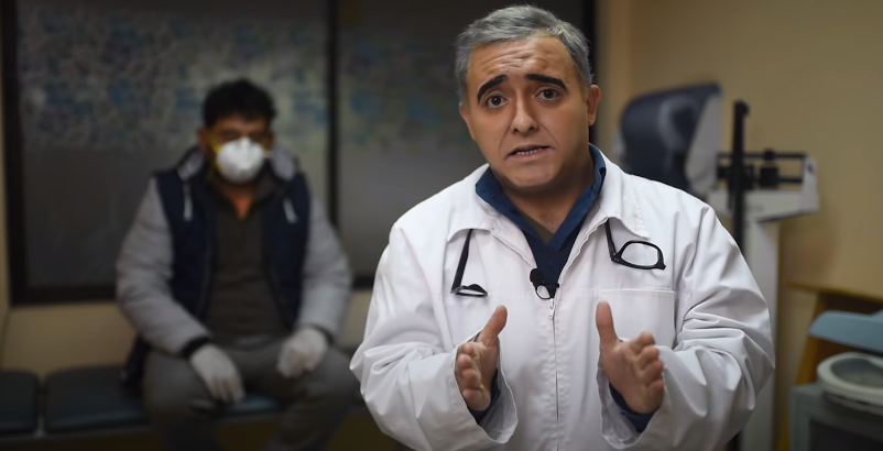 Recomendado por Kramer: imitador se luce emulando al doctor Ugarte y hasta el propio médico lo alabó