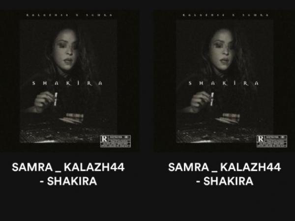 Portada de canción "Shakira"