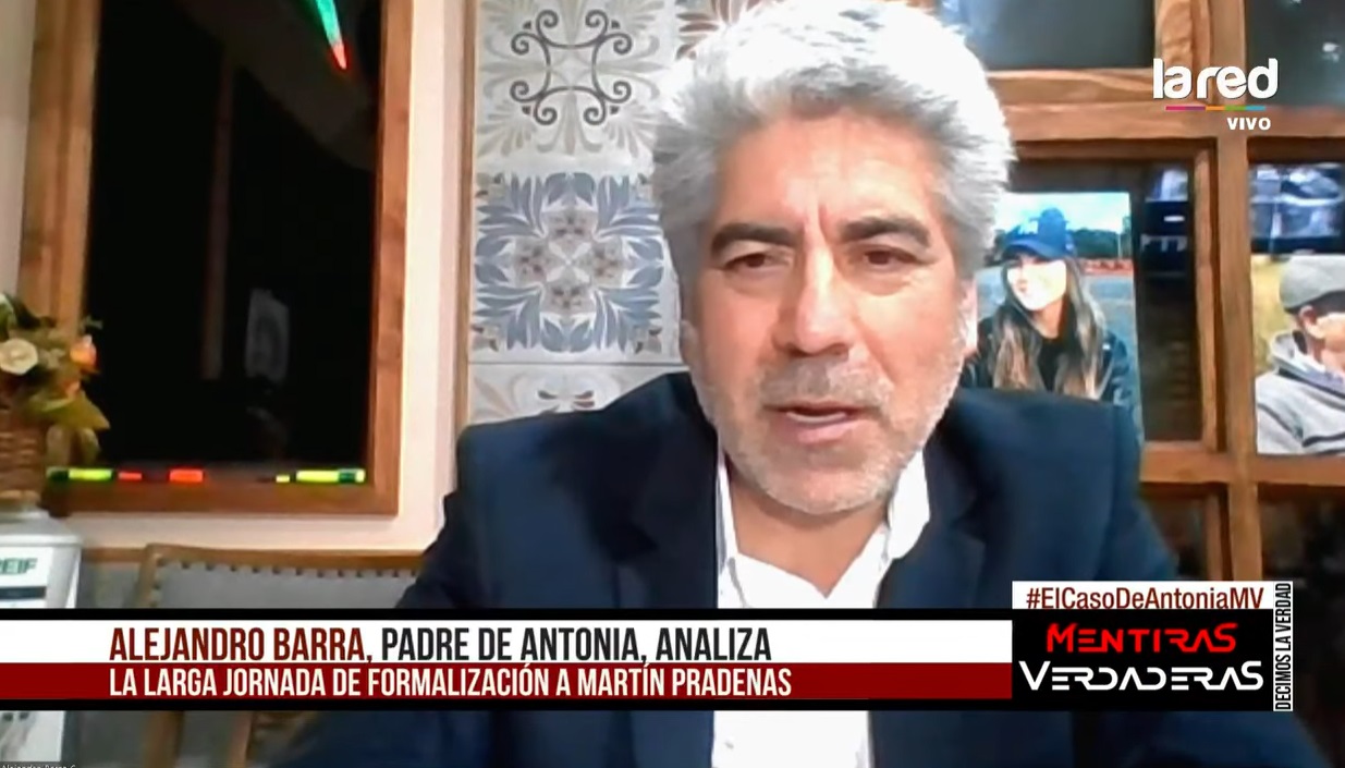 Padre de Antonia Barra y su análisis de la actitud de Martín Pradenas: 