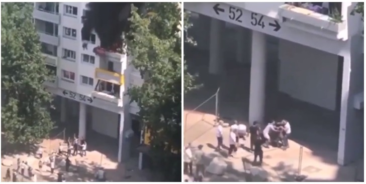 Vecinos los salvaron: dos niños saltan desde 12 metros de altura debido a un incendio en Francia