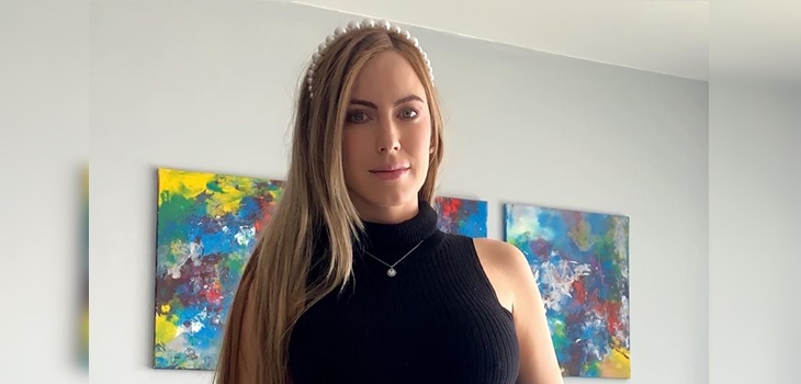 Documentando todo el proceso: Melina Figueroa muestra su vientre a tres días de dar a luz