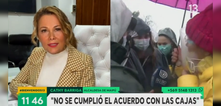 Cathy Barriga y polémica con intendente Guevara por falta de cajas: 