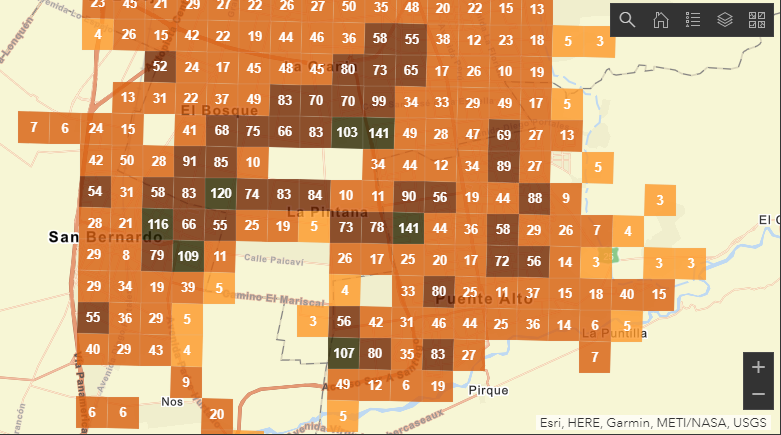 Estas son las zonas con mayor concentración de casos activos de COVID-19 en el país