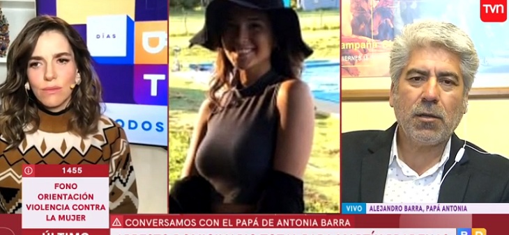 Papá de Antonia Barra tras formalización de Martín Pradenas: 