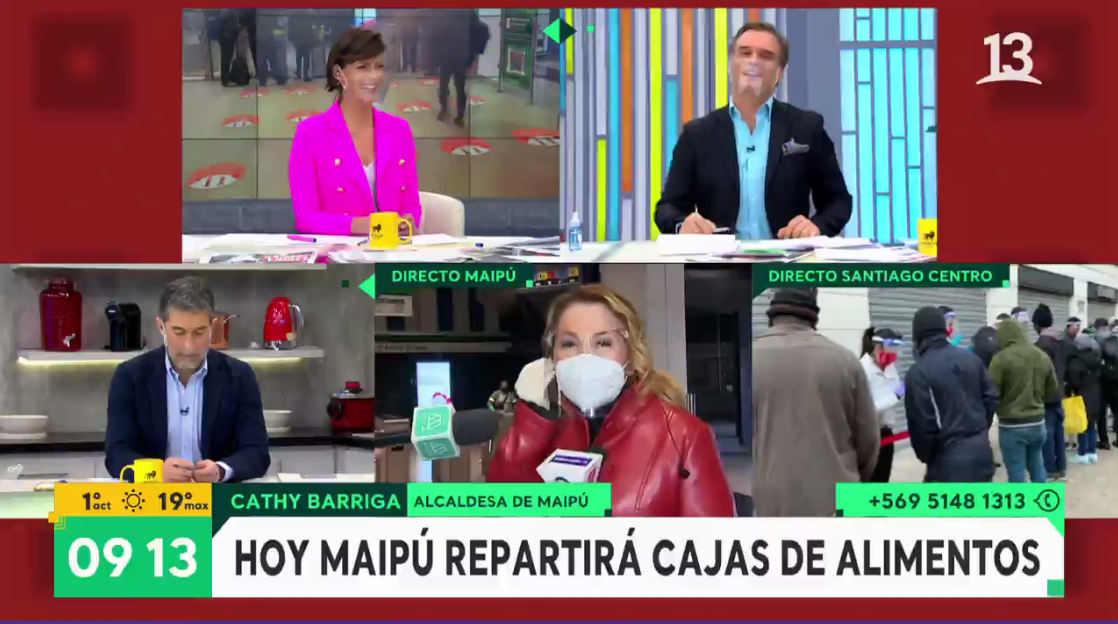 Bienvenidos: la respuesta Cathy Barriga a pregunta de Amaro Gómez-Pablos que sorprendió y sacó risas
