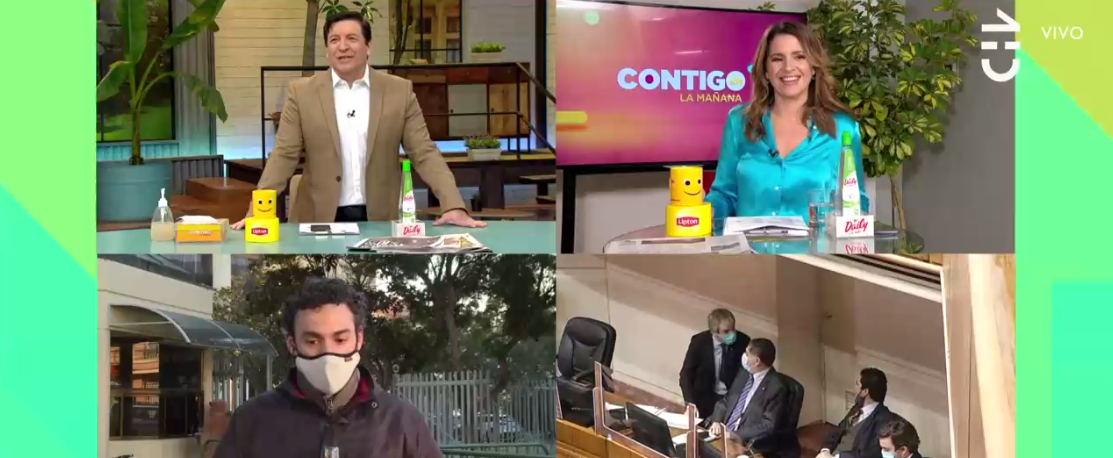 La medida que tomó CHV con animadores de 