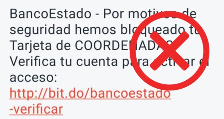 No se cansan: delincuentes nuevamente intentan estafar a clientes de BancoEstado mediante mensajes