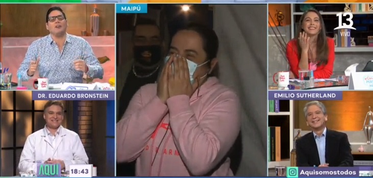 La inesperada confusión de entrevistada con Ángeles Araya: animadora se lo tomó con humor