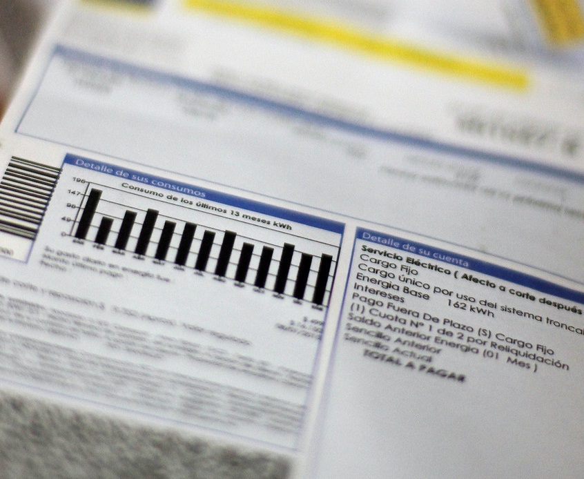 aumento en cobro de cuentas de luz