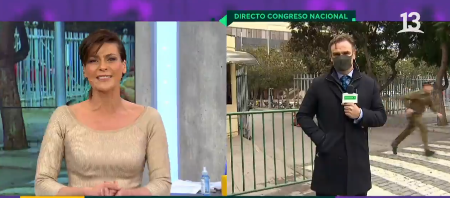 Despacho de Amaro Gómez-Pablos en 'Bienvenidos' desde el Congreso fue interrumpido por persecución