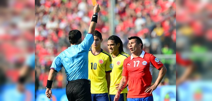 Selecto grupo: Gary Medel se ubica en el 'Top Ten' de los jugadores más expulsados del siglo