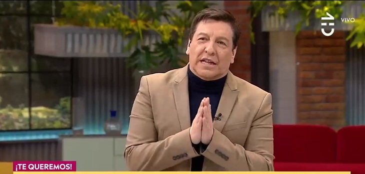 Julio César Rodríguez se emocionó con tiernos saludos de cumpleaños de sus hijos en matinal de CHV