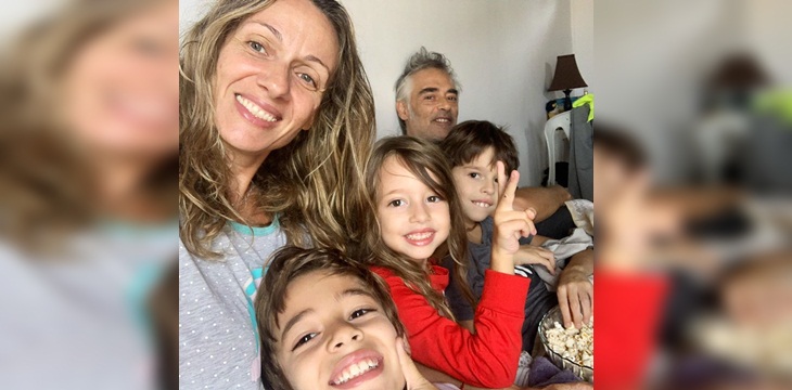 Katyna Huberman pasa su cuarentena en Brasil: vendió todo y se fue a vivir con su familia
