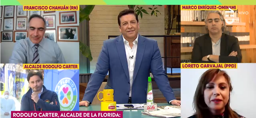 Diputada Carvajal vivió gracioso momento en 