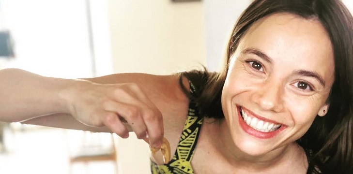 La especial fotografía que eligió María Gracia Omegna para el 'Challenge accepted' con su hija Anka