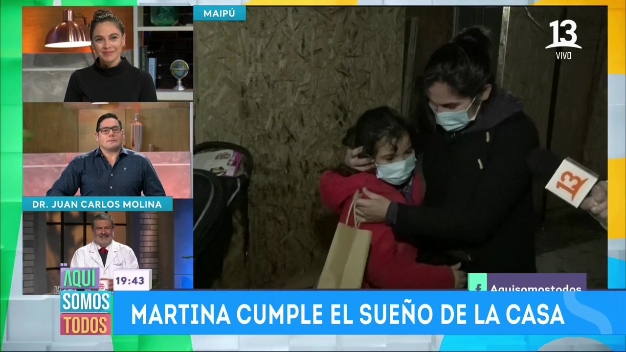 Martina quebró a Angeles Araya y Pancho Saavedra