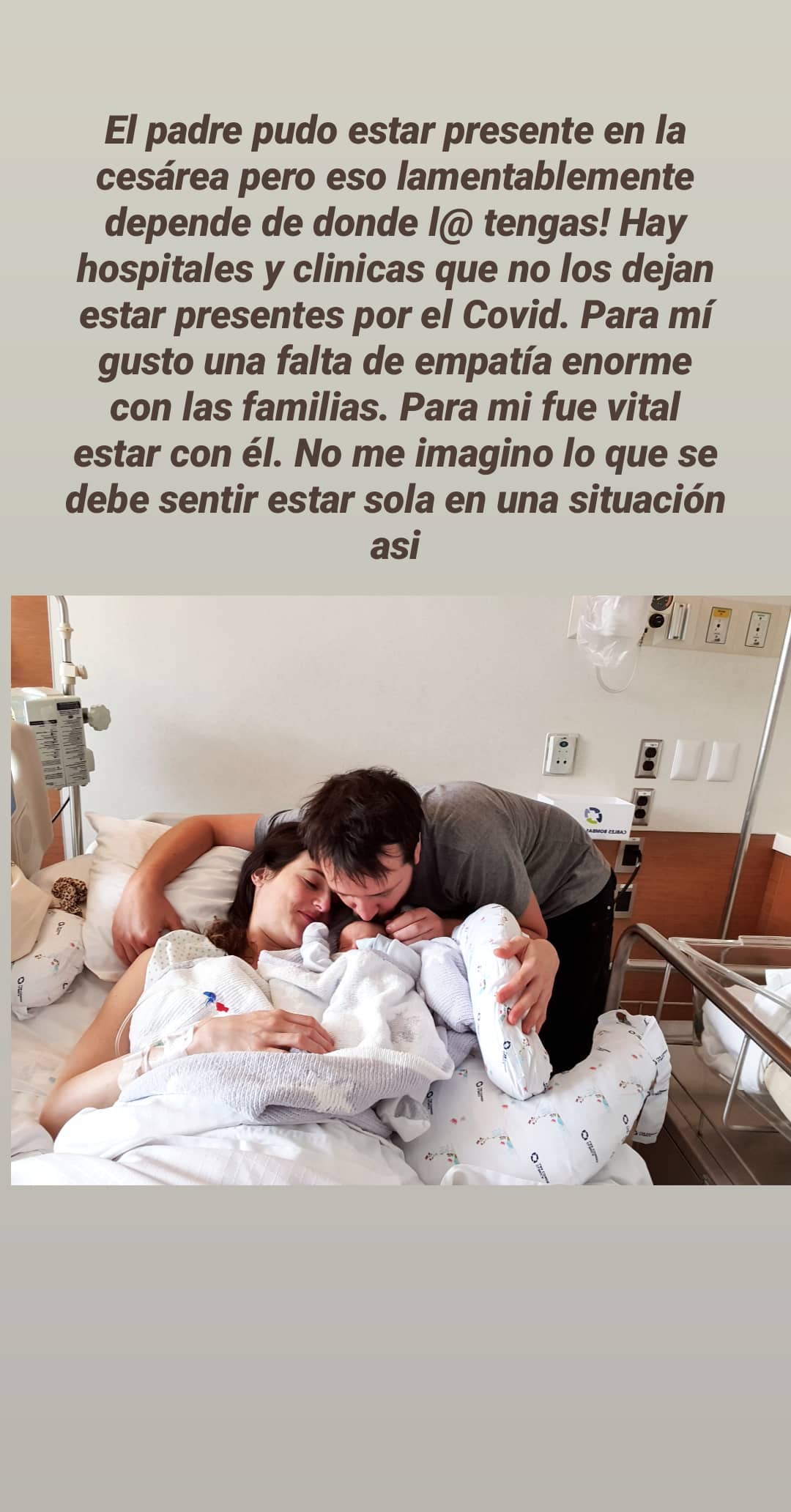 Renata Ruiz y primera lactancia