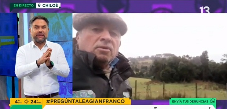 Pato Oñate reapareció en Bienvenidos: reveló que vive en Chiloé y que su hijo no va a la escuela