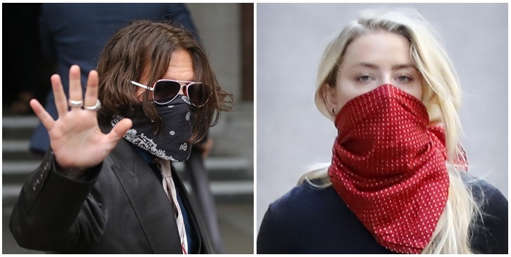 Johnny Depp y Amber Heard 