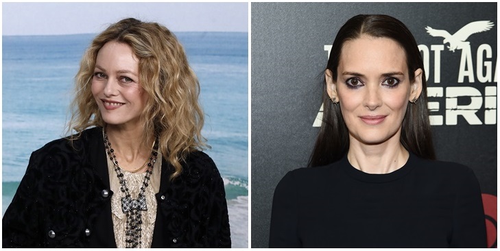 Vanessa Paradis (i) | Winona Ryder (d) | Agencia AFP
