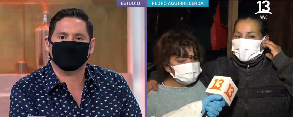 Noble acto de Pancho Saavedra en Aquí Somos Todos: regaló $1 millón para que madre obtuviera vivienda