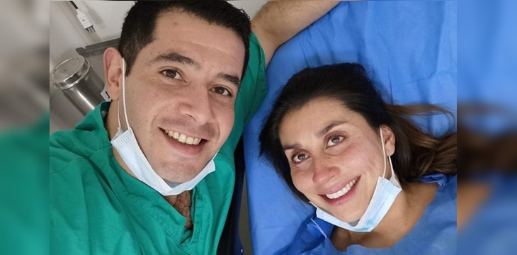Exbailarina de 'Rojo' Paulina López se convirtió nuevamente en madre: 