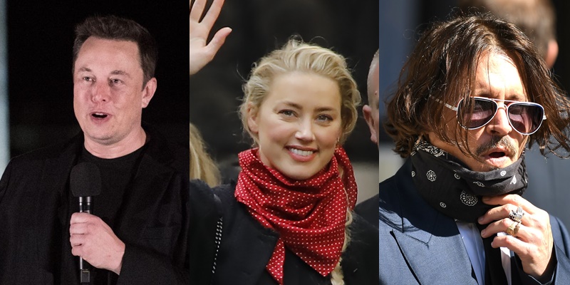 Testigos apuntan que Elon Musk podría haber causado lesiones de Amber Heard y no Johnny Depp