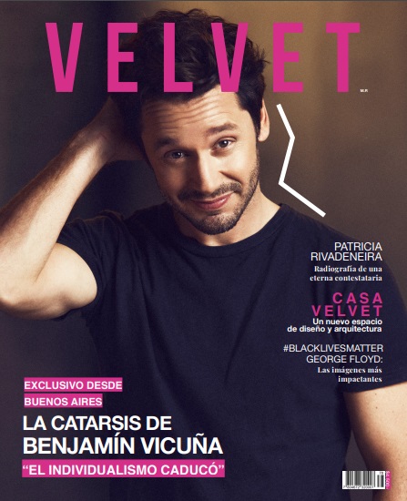 Benjamín Vicuña en Revista Velvet
