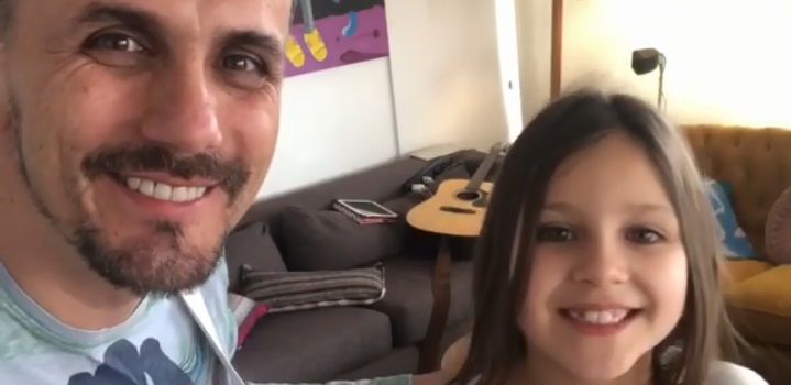 Sergio Lagos comentó cómo llegó su hija Celeste a 