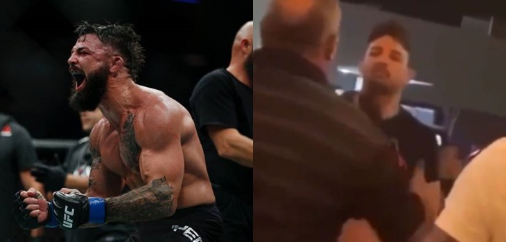 Luchador Mike Perry fue captado noqueando a hombre en restorán: UFC reaccionó con drástica decisión