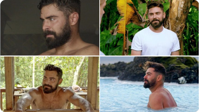 Apariencia de Zac Efron se robó la atención en estreno de su docuserie de viajes en Netflix