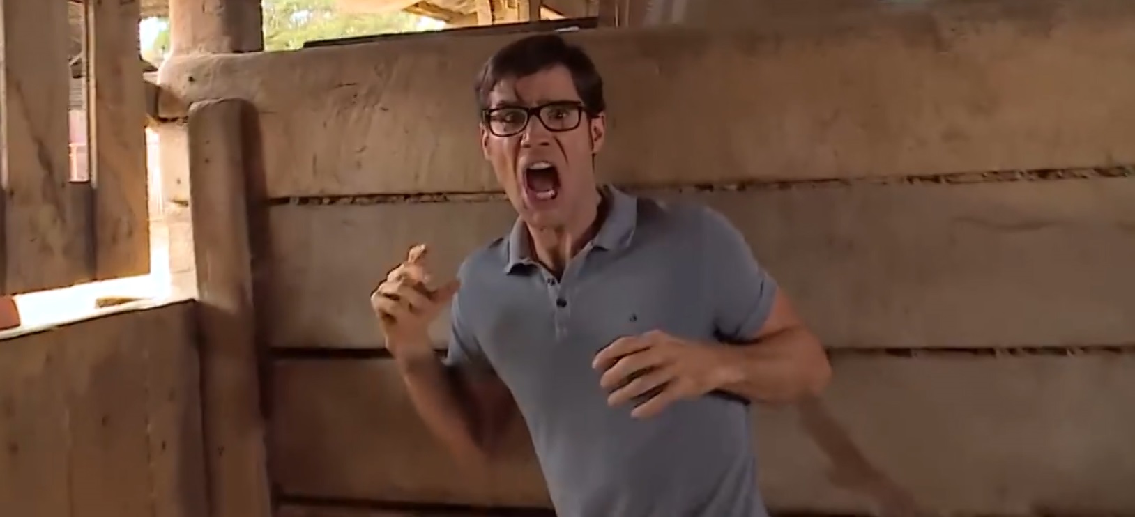 Ignacio Garmendia y escena del toro de Amanda: 