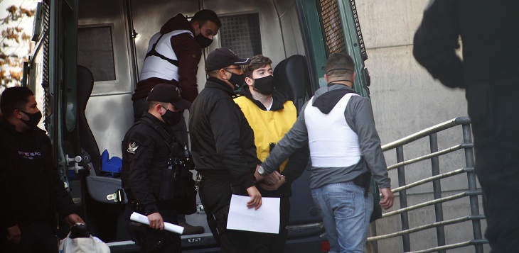 Trasladan a Hernán Calderón Argandoña hasta el penal Santiago 1: cumplirá prisión preventiva