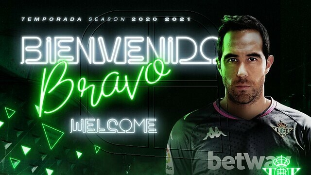 Real Betis oficializó el fichaje de Claudio Bravo: así reaccionó el portero chileno