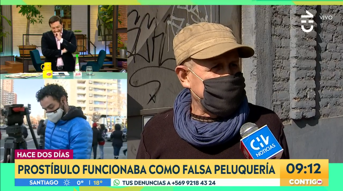 Las bromas de JC Rodríguez y Monserrat Álvarez sobre prostíbulo que tenía fachada de peluquería