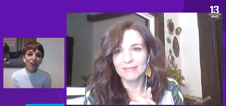 Karla Constant se emocionó al recibir saludo de padres de René O'Ryan: 