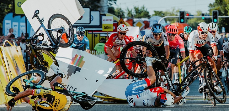 El desahogo de ciclista que sufrió grave accidente provocado por rival: 