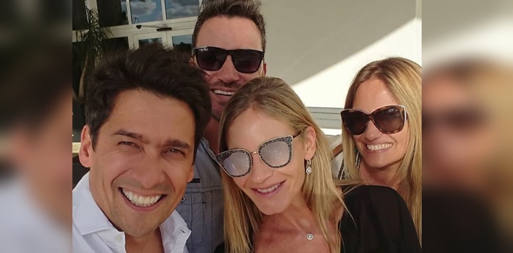 Marcela Vacarezza transmitió cumpleaños de Douglas: explicó por qué festejaron pese al COVID-19