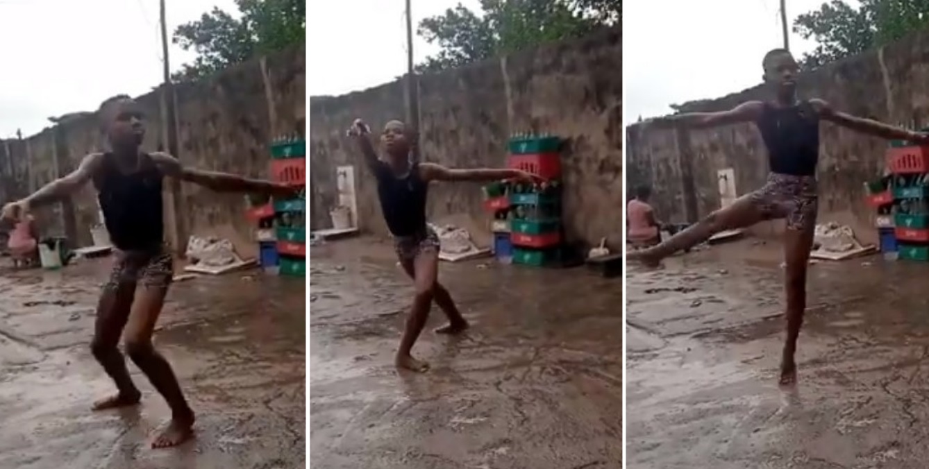 Niño es captado bailando bajo la lluvia en Nigeria y obtiene beca en EEUU: historia cautiva al mundo