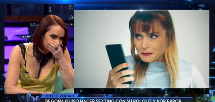 Begoña Basauri reveló bochornosa anécdota: envió por error mensaje de tono sexual a su madre