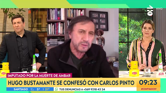 Carlos Pinto recordó entrevista en 'Mea Culpa' a Hugo Bustamante