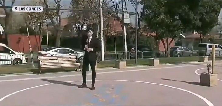 Jugando al luche: la distendida forma en que periodista de 24 Horas cerró despacho