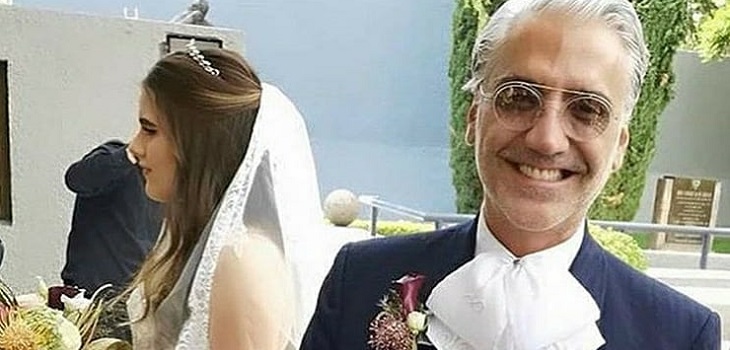 Hija de Alejandro Fernández se casó en plena crisis sanitaria en México