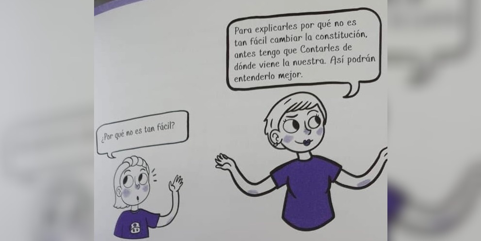 Coautora de libros 'Lulú' por polémica de que Pinochet 'se tomó el poder': 