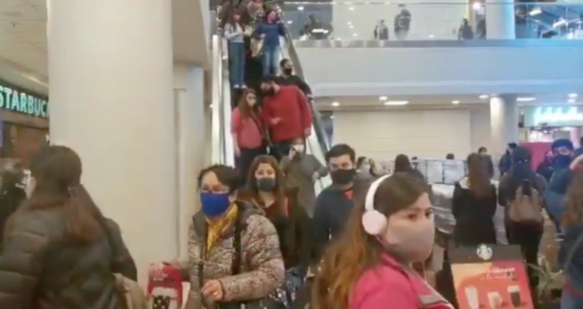 Inician sumario sanitario contra mall de Chillán por gran aglomeración de clientes